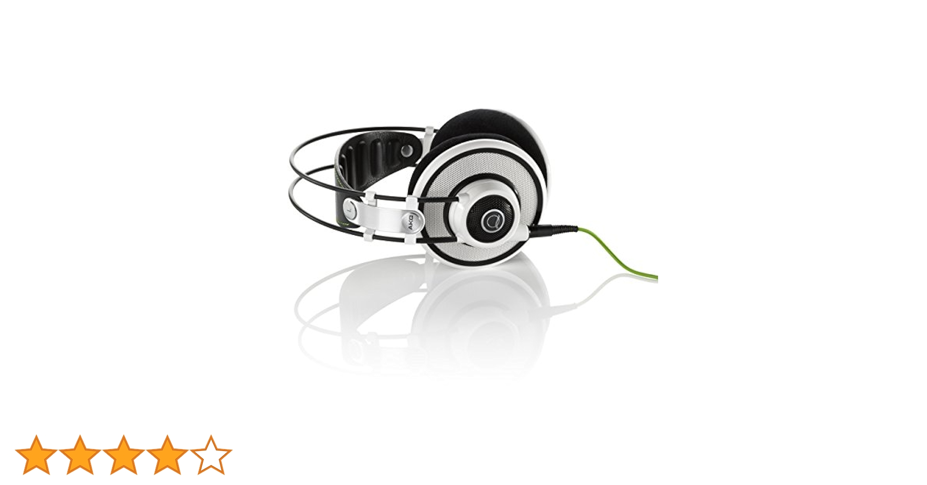 【美品】【生産完了品】プレミアムヘッドホン　AKG Q701WHT Q701(キュー701) : AKG/プレミアムヘッドホン,オーバーイヤー